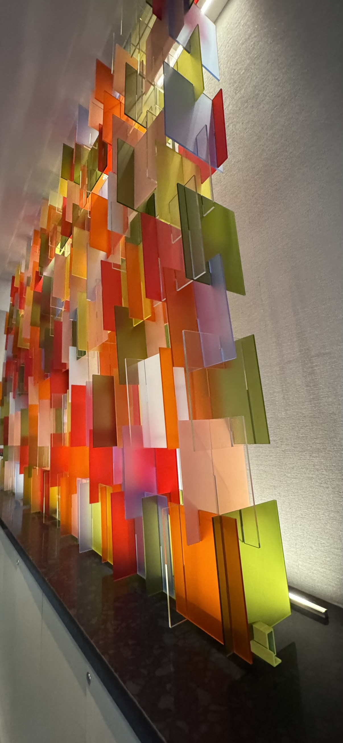 acrylic installation
